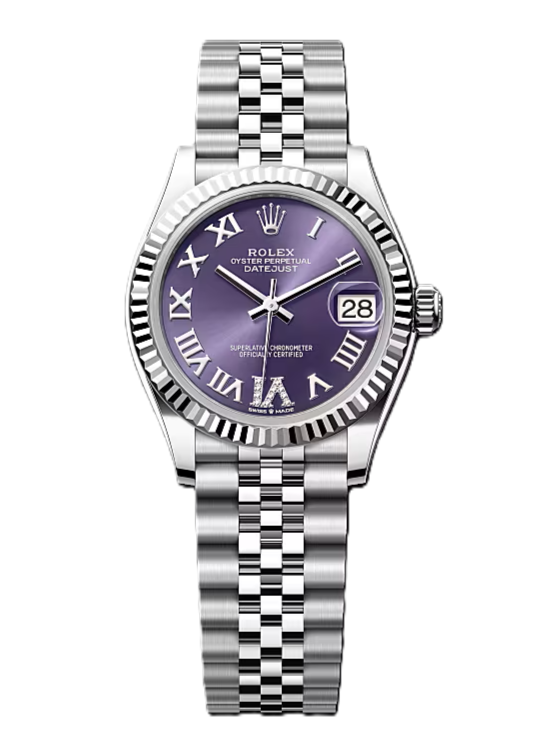 DATEJUST 31 278274 AUBERGINE ROM IV Diamond-set