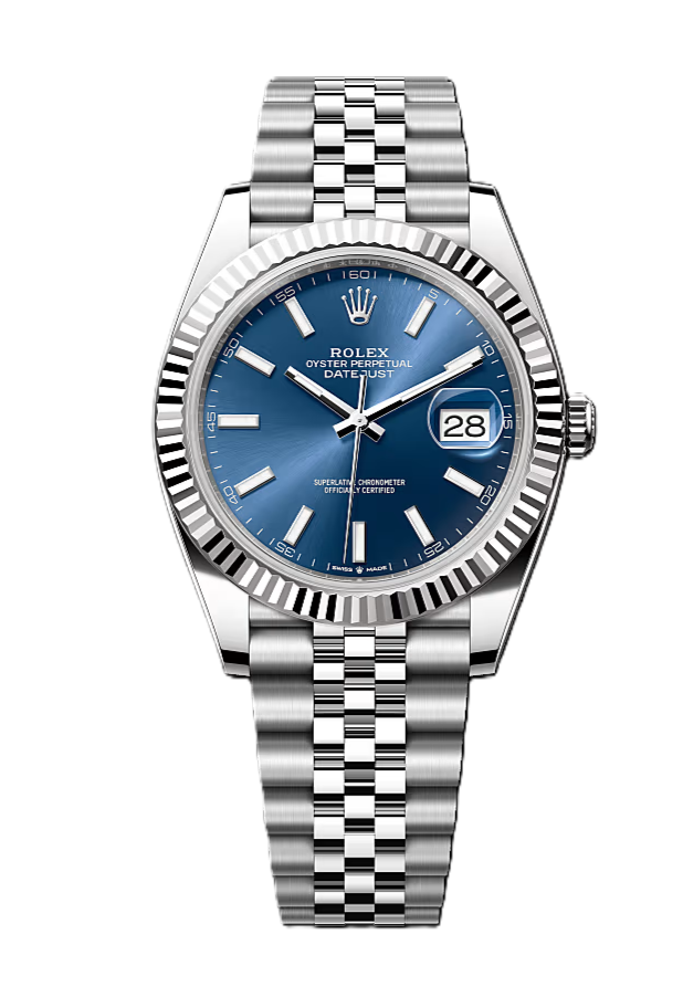 DATEJUST 41 126334 BLUE INDEX