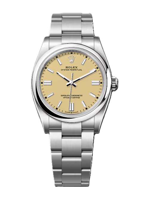 Oyster Perpetual 36 126000 Beige Dial