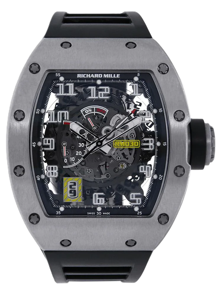 Richard Mille RM030 Titanium Automatic Arabic Skeleton Dial