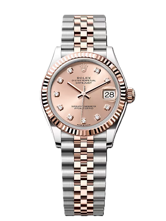 DATEJUST 31 278271 Rose 10BR, Diamond set