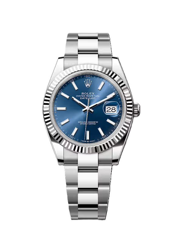 126334 Bright Blue Index Dial
