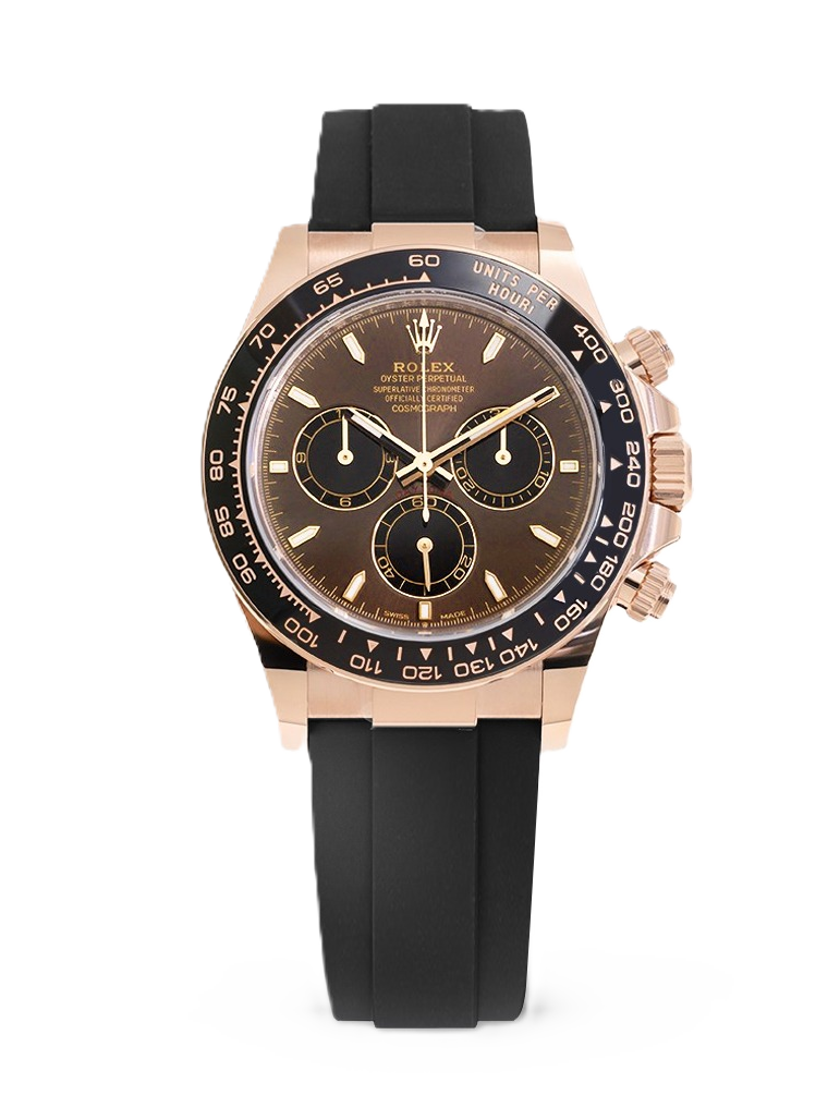 126515LN Oysterflex Chocolate Dial