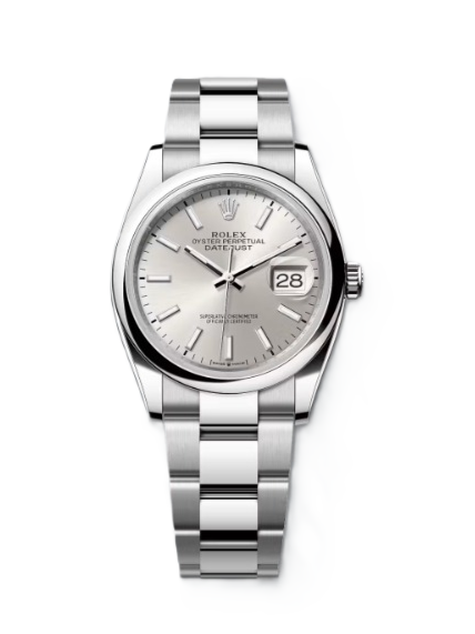 126200 Datejust 36 Silver Index